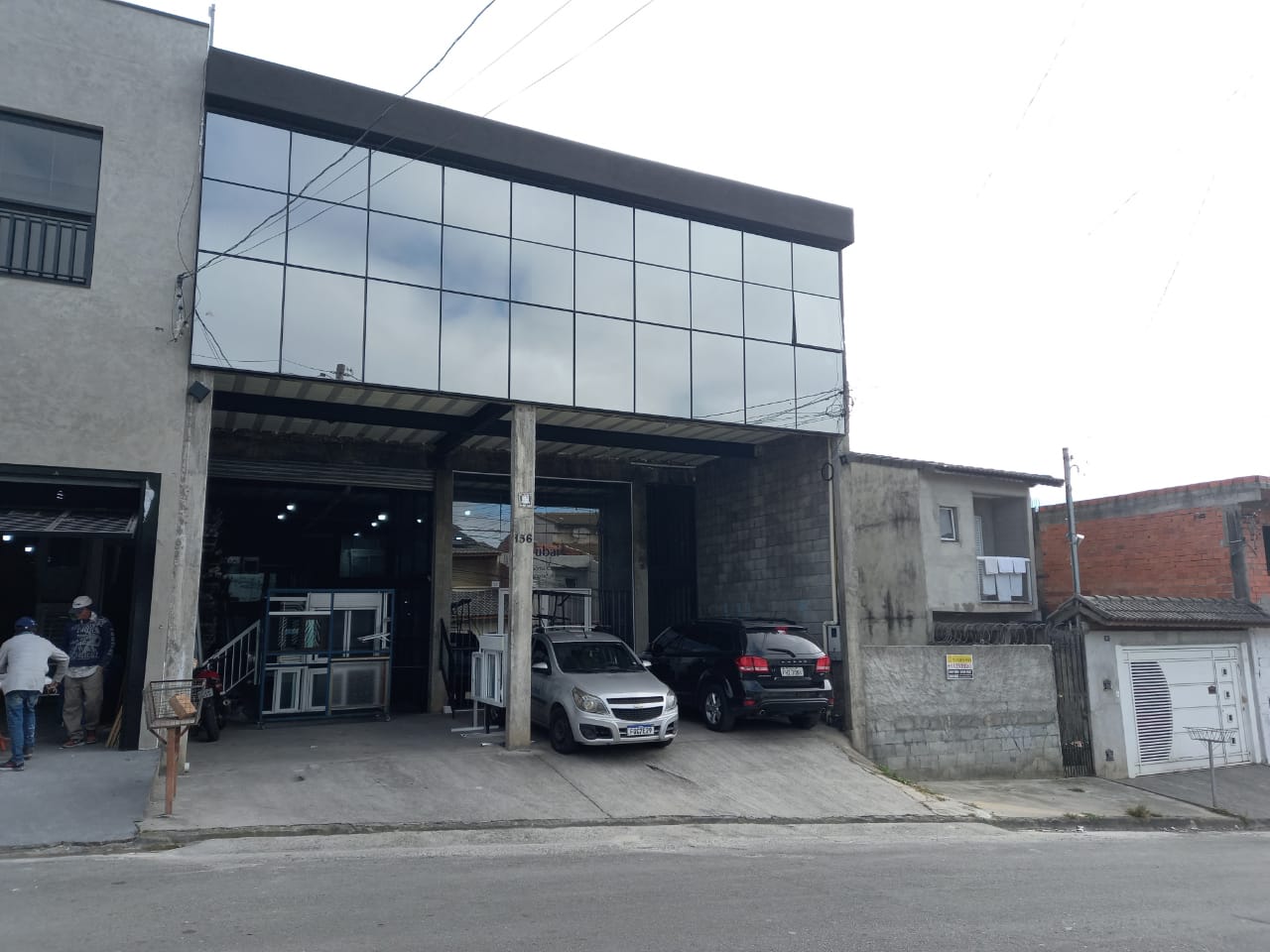 Fachada pele de vidro